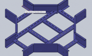 Cable Ladder Fitting - Cross